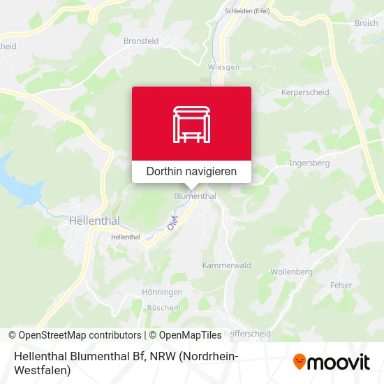 Hellenthal Blumenthal Bf Karte