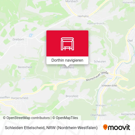 Schleiden Ettelscheid Karte