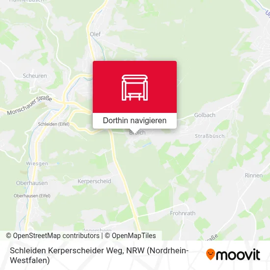 Schleiden Kerperscheider Weg Karte