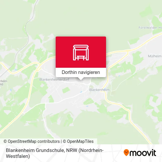 Blankenheim Grundschule Karte