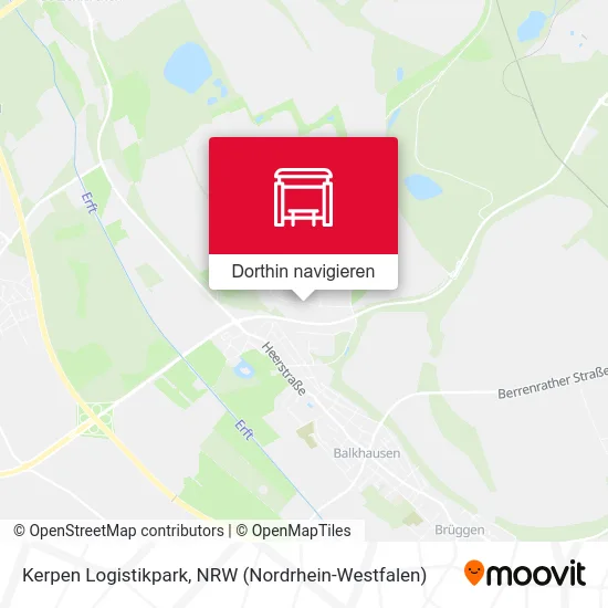 Kerpen Logistikpark Karte