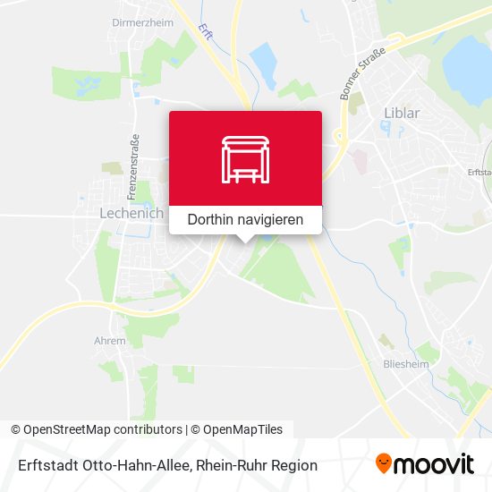 Erftstadt Otto-Hahn-Allee Karte
