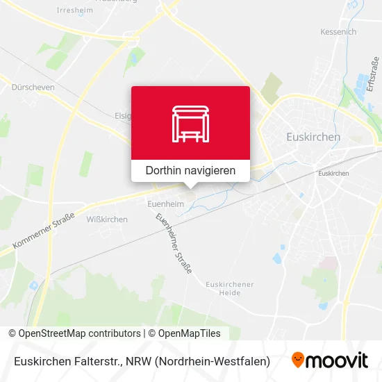 Euskirchen Falterstr. Karte