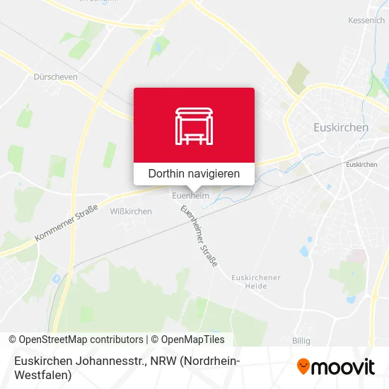 Euskirchen Johannesstr. Karte
