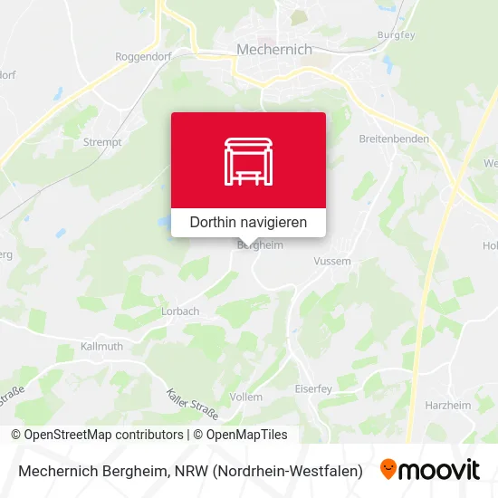 Mechernich Bergheim Karte