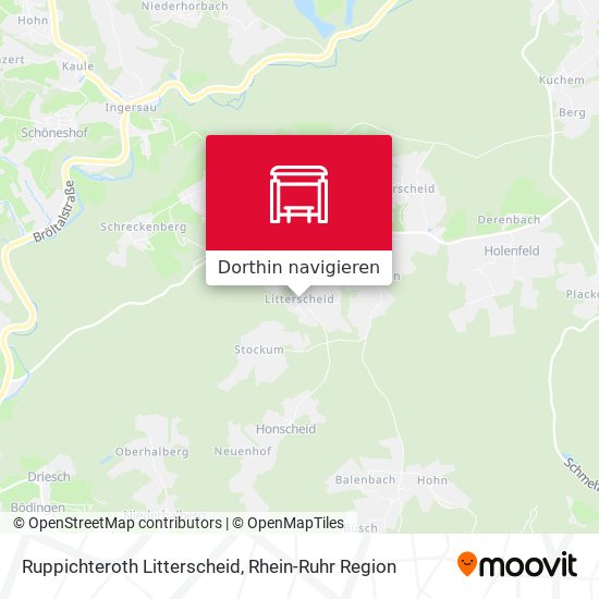 Ruppichteroth Litterscheid Karte