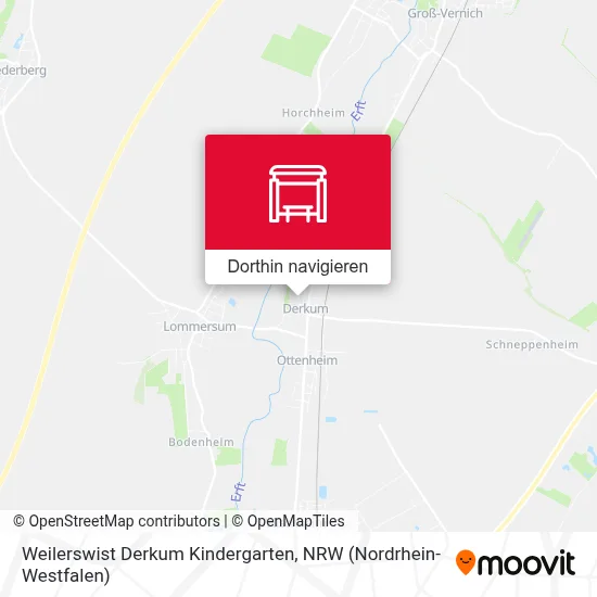 Weilerswist Derkum Kindergarten Karte