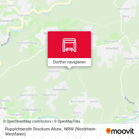 Ruppichteroth Stockum Abzw. Karte