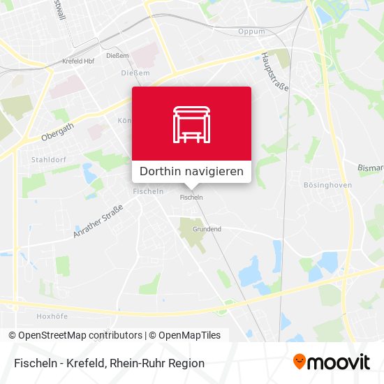 Fischeln - Krefeld Karte