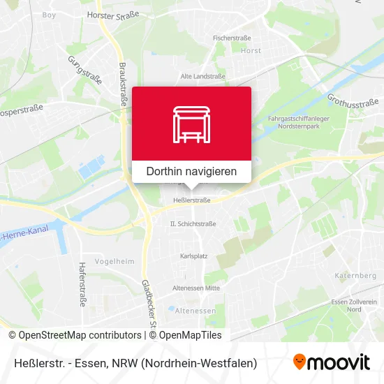 Heßlerstr. - Essen Karte