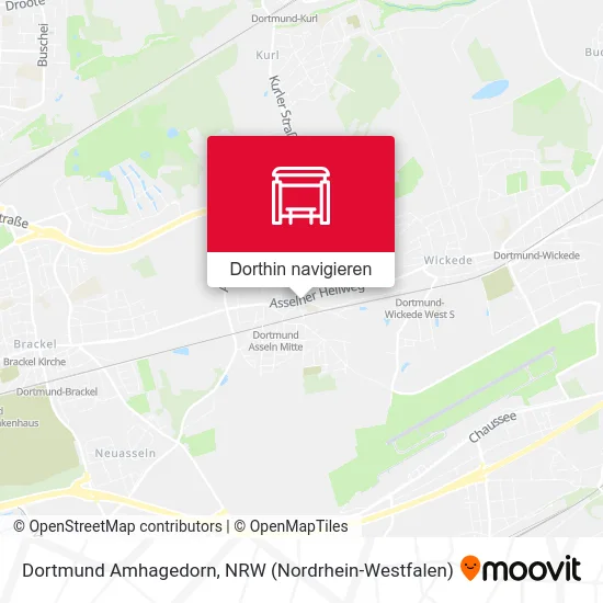 Dortmund Amhagedorn Karte