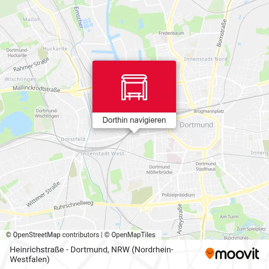 Heinrichstraße - Dortmund Karte