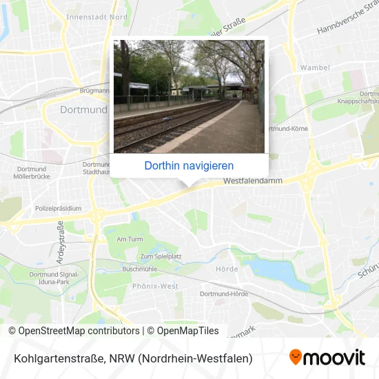 Kohlgartenstraße Karte