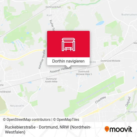 Ruckebierstraße - Dortmund Karte