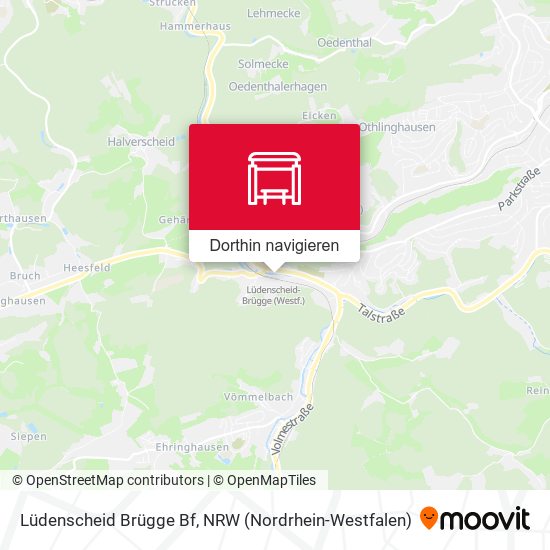 Lüdenscheid Brügge Bf Karte