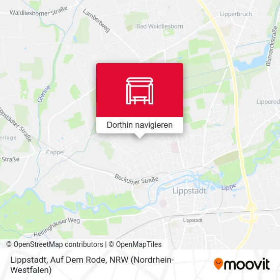 Lippstadt, Auf Dem Rode Karte