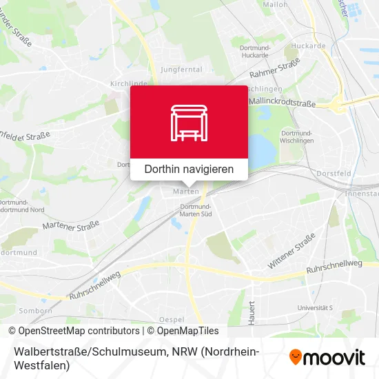 Walbertstraße/Schulmuseum Karte