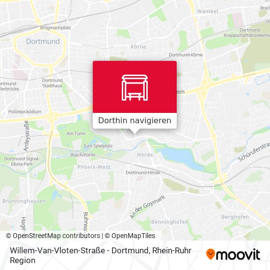 Willem-Van-Vloten-Straße - Dortmund Karte