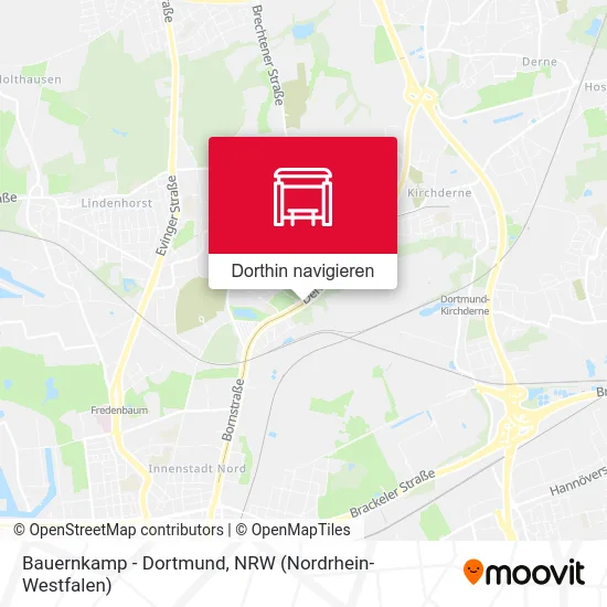 Bauernkamp - Dortmund Karte