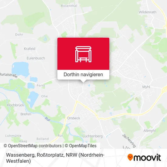 Wassenberg, Roßtorplatz Karte