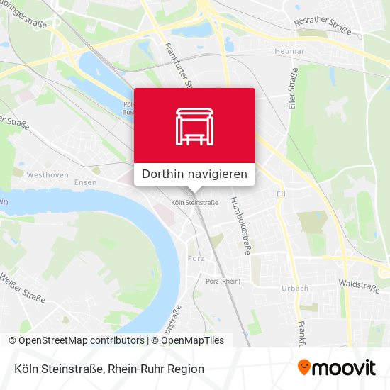 Köln Steinstraße Karte