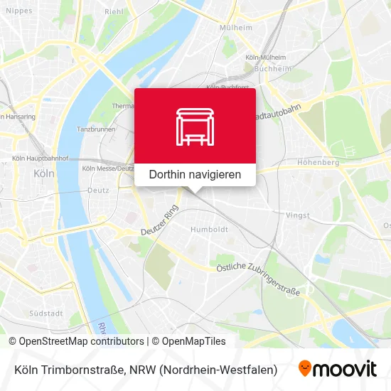 Köln Trimbornstraße Karte