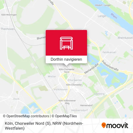 Köln, Chorweiler Nord (S) Karte