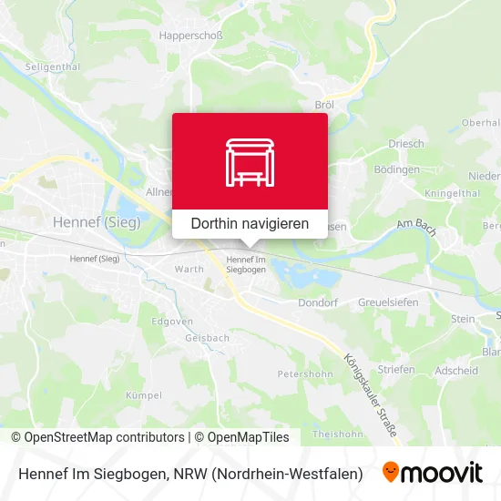 Hennef Im Siegbogen Karte