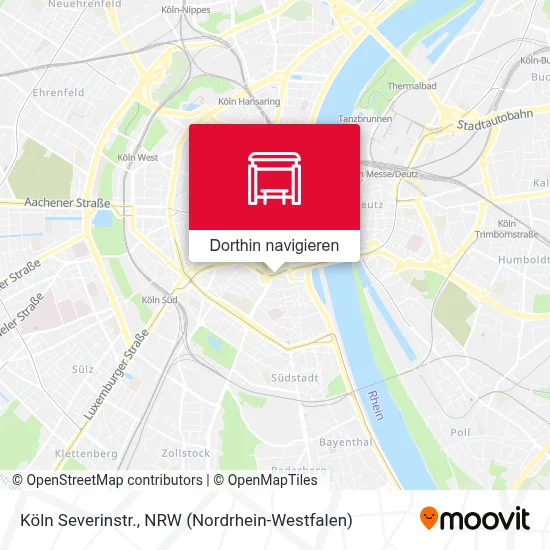 Köln Severinstr. Karte
