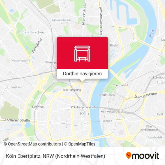 Köln Ebertplatz Karte