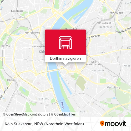 Köln Suevenstr. Karte