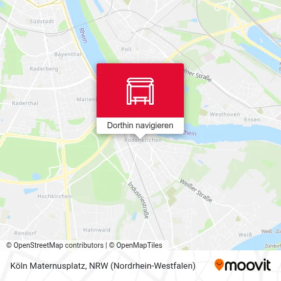 Köln Maternusplatz Karte