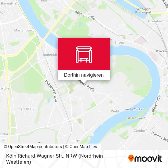Köln Richard-Wagner-Str. Karte