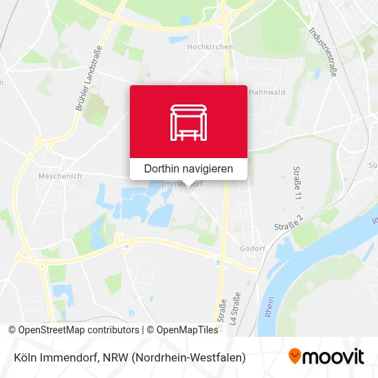 Köln Immendorf Karte