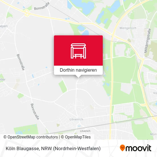 Köln Blaugasse Karte