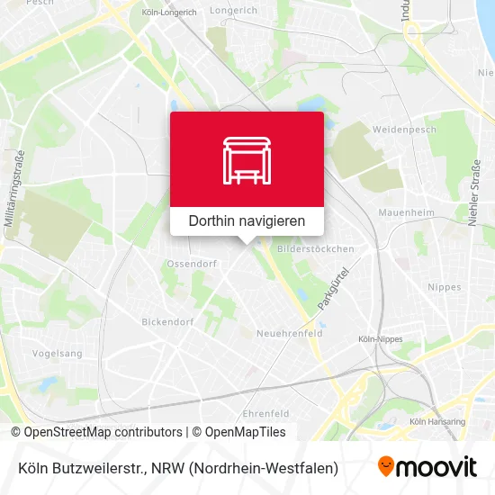 Köln Butzweilerstr. Karte