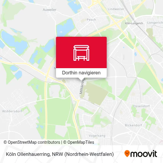 Köln Ollenhauerring Karte