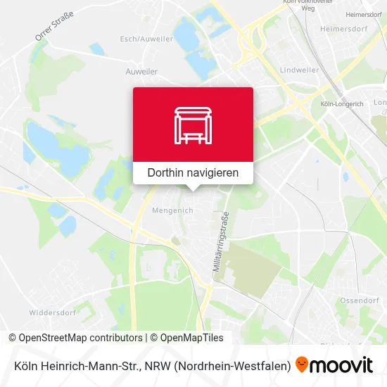 Köln Heinrich-Mann-Str. Karte