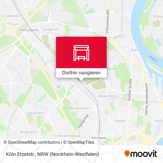 Köln Etzelstr. Karte