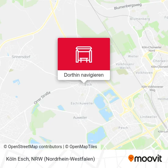 Köln Esch Karte