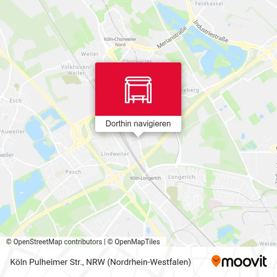 Köln Pulheimer Str. Karte