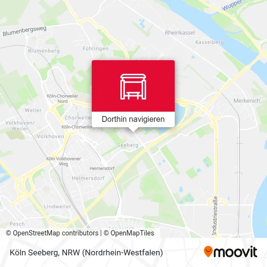 Köln Seeberg Karte