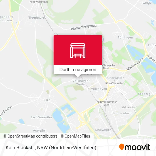 Köln Blockstr. Karte
