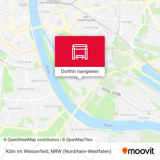 Köln Im Wasserfeld Karte