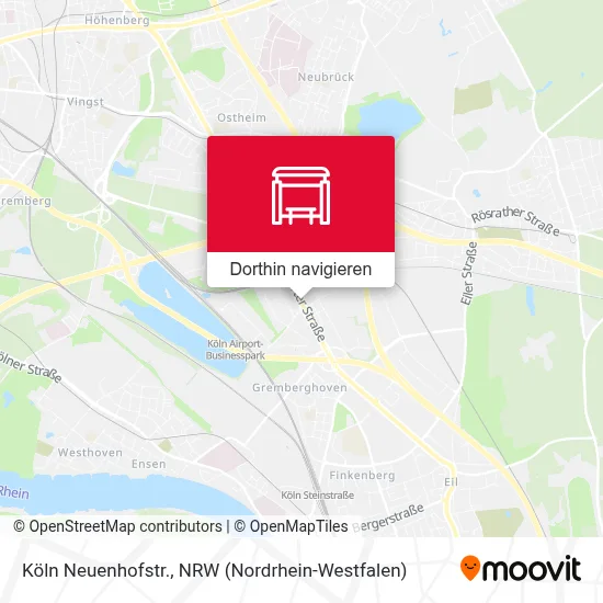Köln Neuenhofstr. Karte