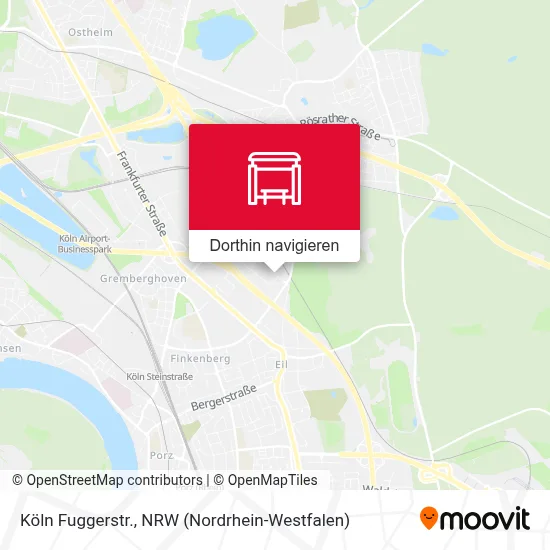 Köln Fuggerstr. Karte