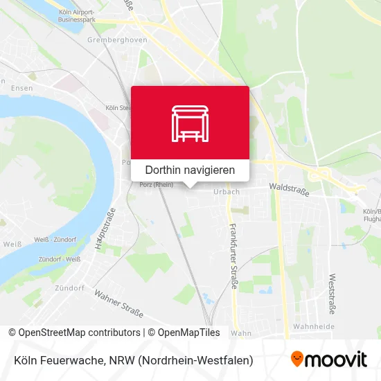 Köln Feuerwache Karte