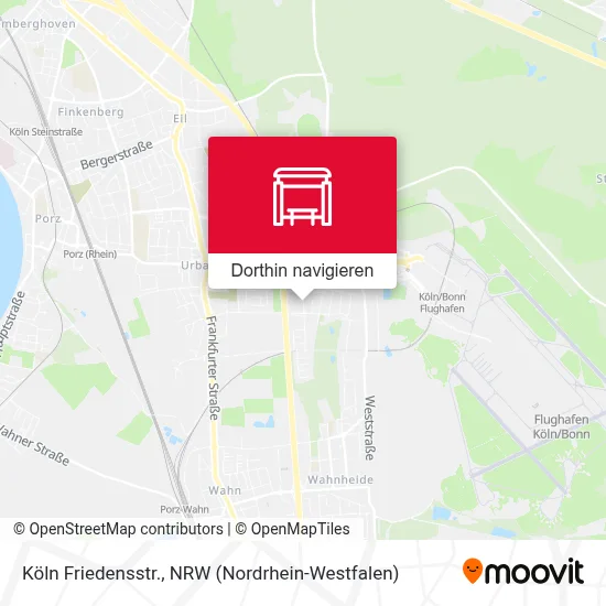 Köln Friedensstr. Karte