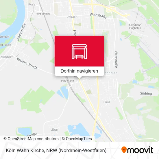 Köln Wahn Kirche Karte