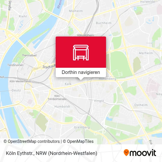 Köln Eythstr. Karte